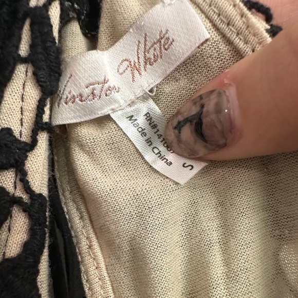 Winston white black lace romper - Picture 7 of 7